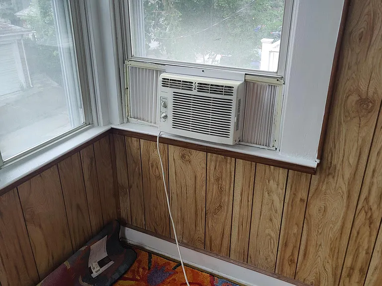 Enclosed Balcony Off Kitchen.