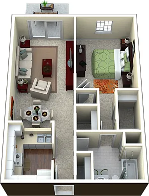 Floor plan A1 | Topsail