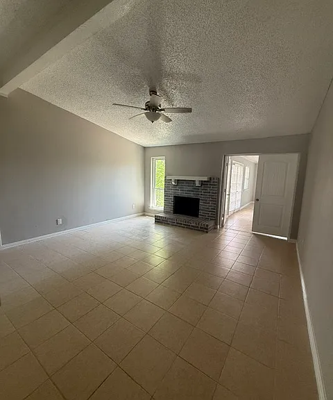 Living Room showing the French Doors into the Large back Gameroom