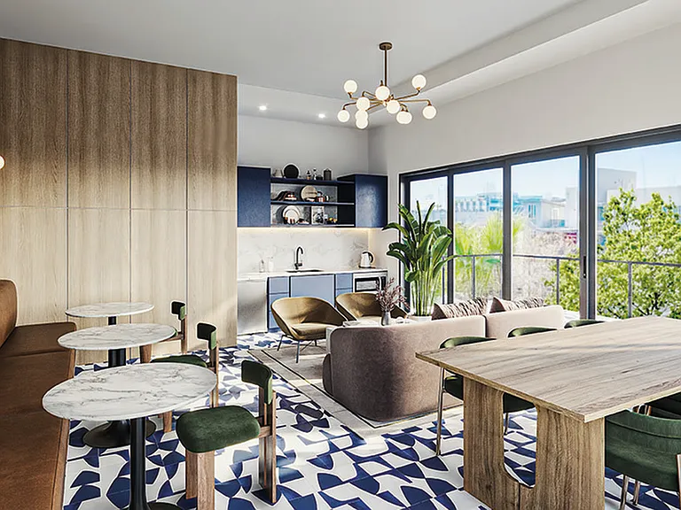 Host gatherings, relax, or work in our thoughtfully designed lounge and community spaces.