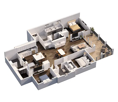 Floor plan C2a