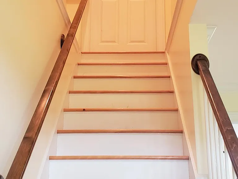 stairway up to 2nd floor apartment