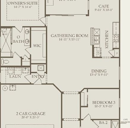 First Floor 3 br 2 ba