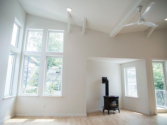 Living Area, with gas stove