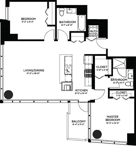 Floor plan 2B