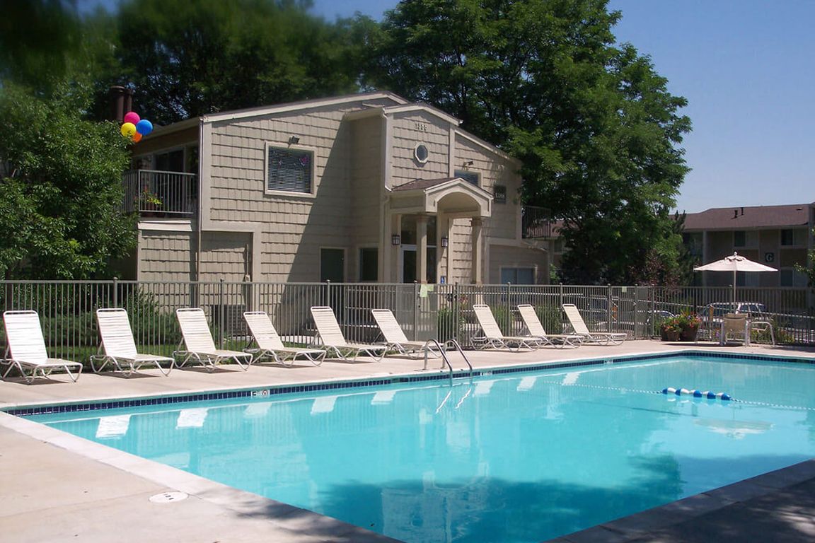 Heated pool with sundeck