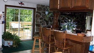 Handmade Island between Kitchen and Livingroom