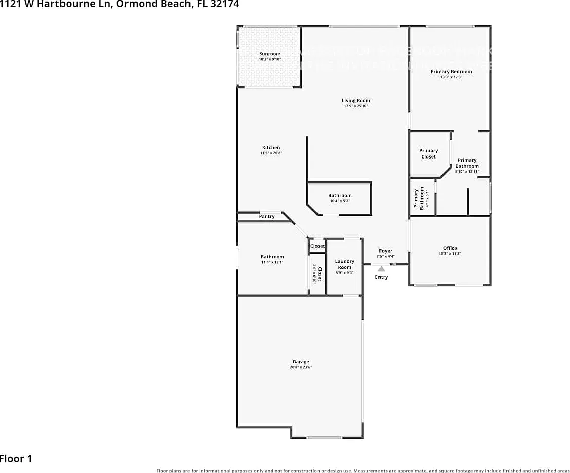 1121 Hartbourne Ln Ormond Beach, FL 32174 — Photo 2