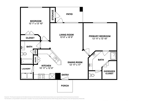 Floor plan B3