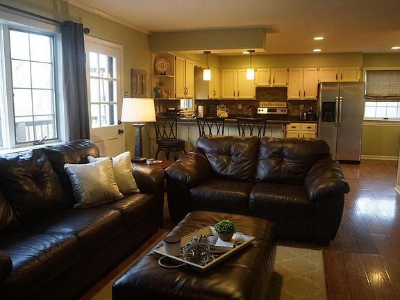 Happiness Great Room into Kitchen