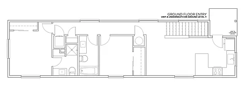 Floor plan 2x2 - 902 sqft - B3