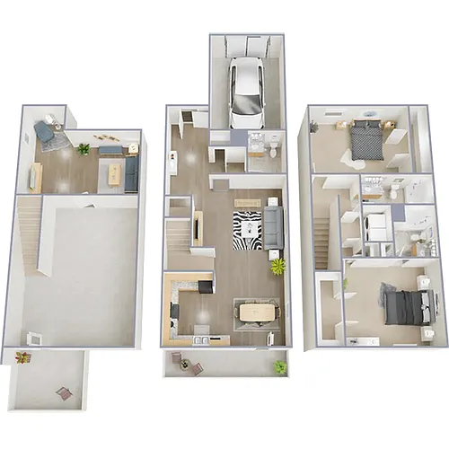 Floor plan B3