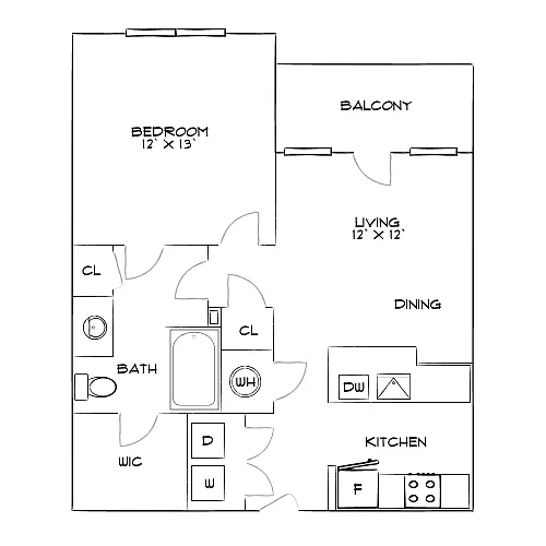 Floor plan Design 1A