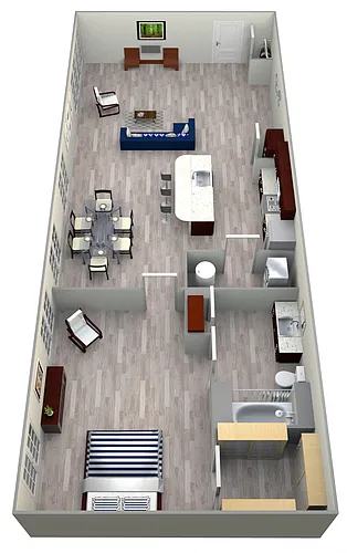 Floor plan 5A LOFTS