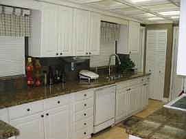 Granite counters in Kitchen