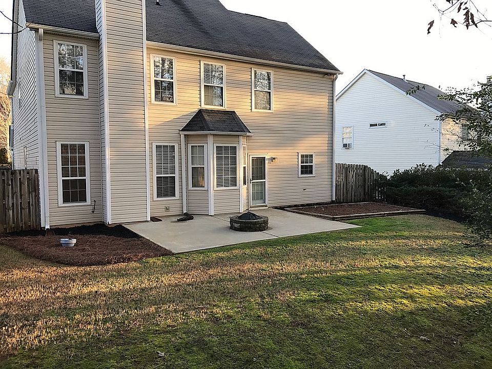 Large, gated backyard
