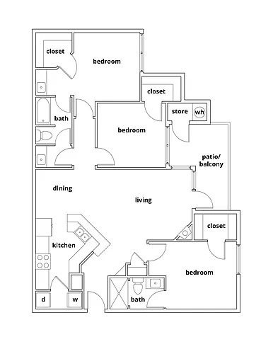 Floor plan Magnolia