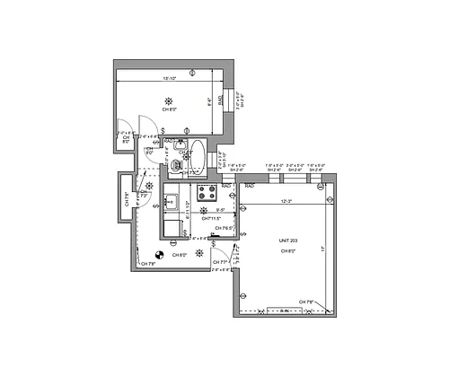 Floor plan 699-203