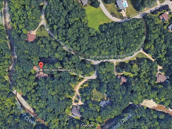 Neighborhood and creek