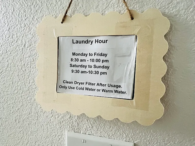 Laundry Room Hour