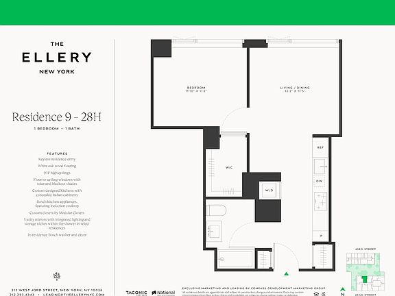 2nd image of 312 W 43rd St #9H