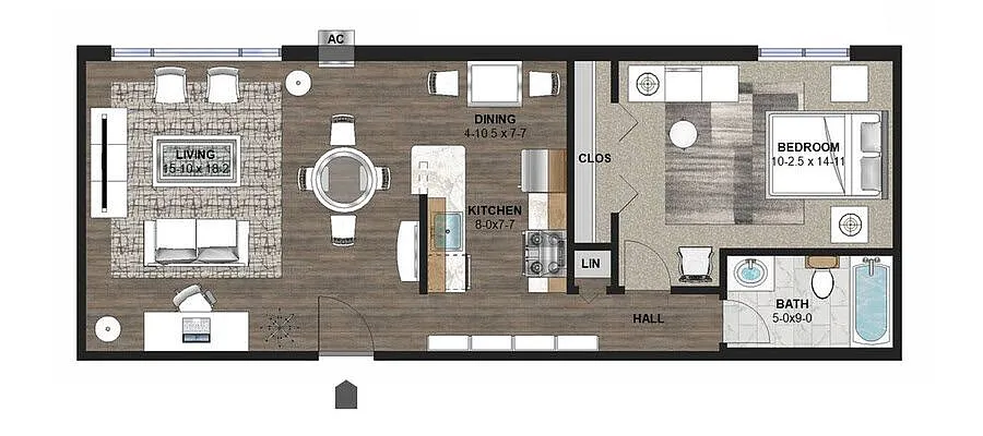 Floor plan The Pearl