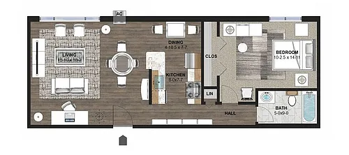 Floor plan The Pearl