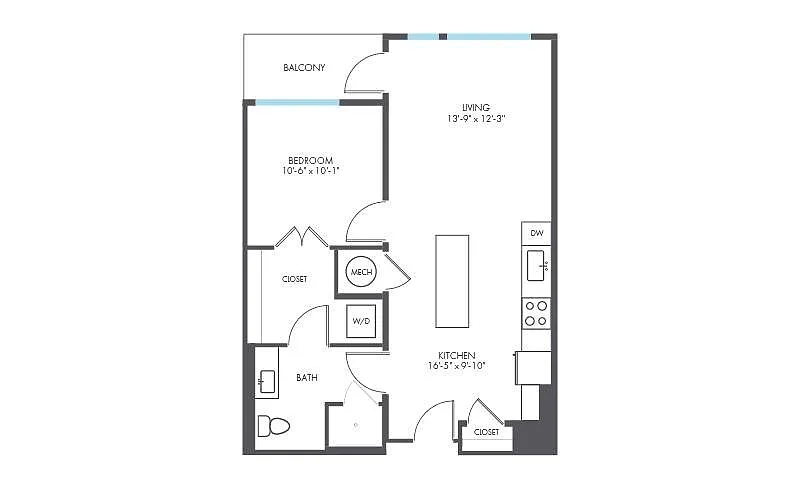 Floor plan Deco