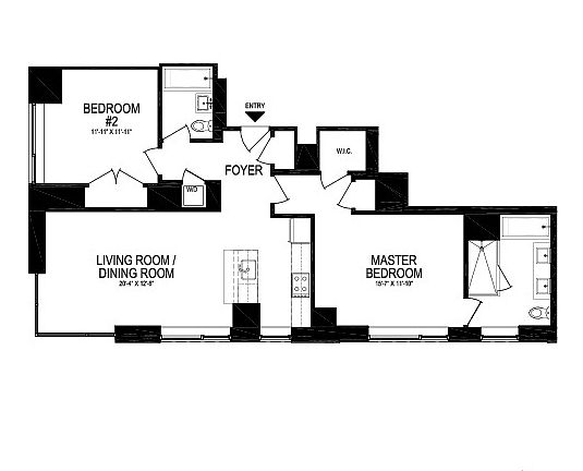 2nd image of 300 N End Ave APT 22D