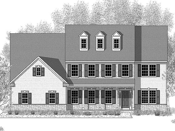 Elevation C - Optional Features Shown
