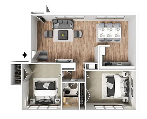 Floor plan V332X1B1