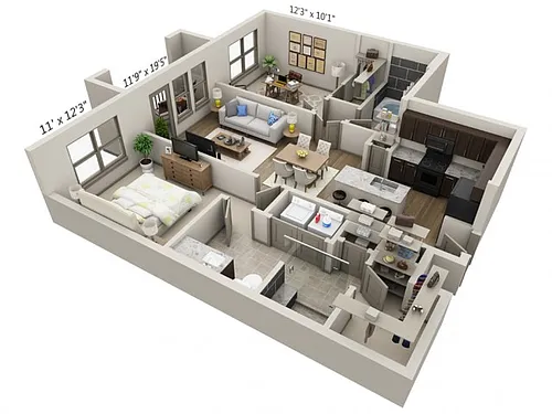 Floor plan Opus