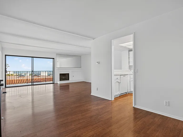 Main Floor - Living Room, Balcony, Kitchen