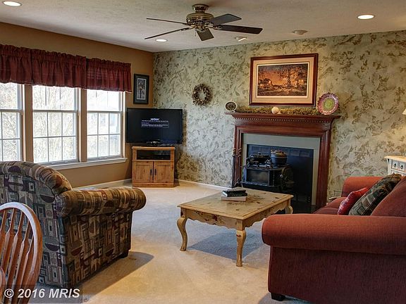 Cozy Family Room with wood stove