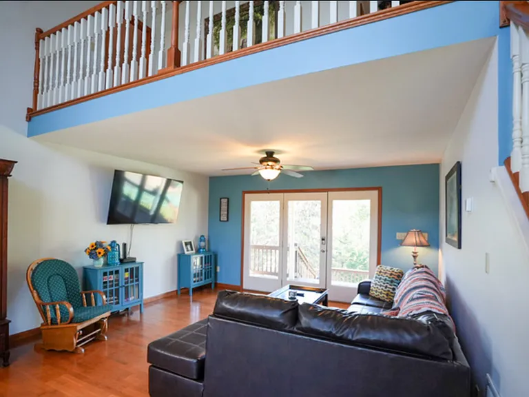Living room, view from front door