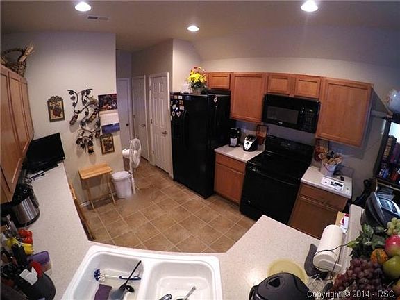 Walk in from garage to kitchen with groceries. Large pantry for