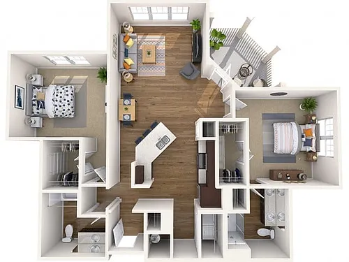 Floor plan B3