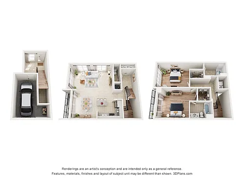 Floor plan B3C