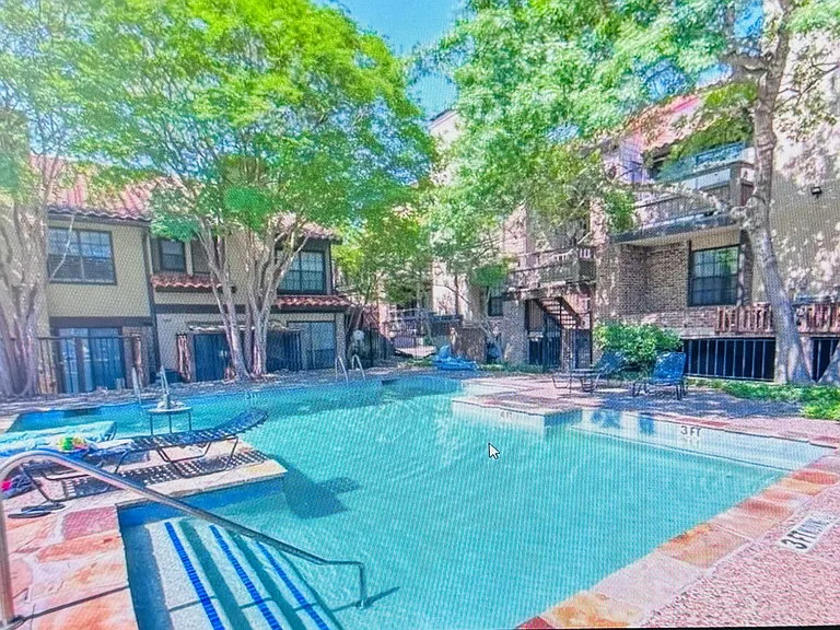 Pool view from your balcony.