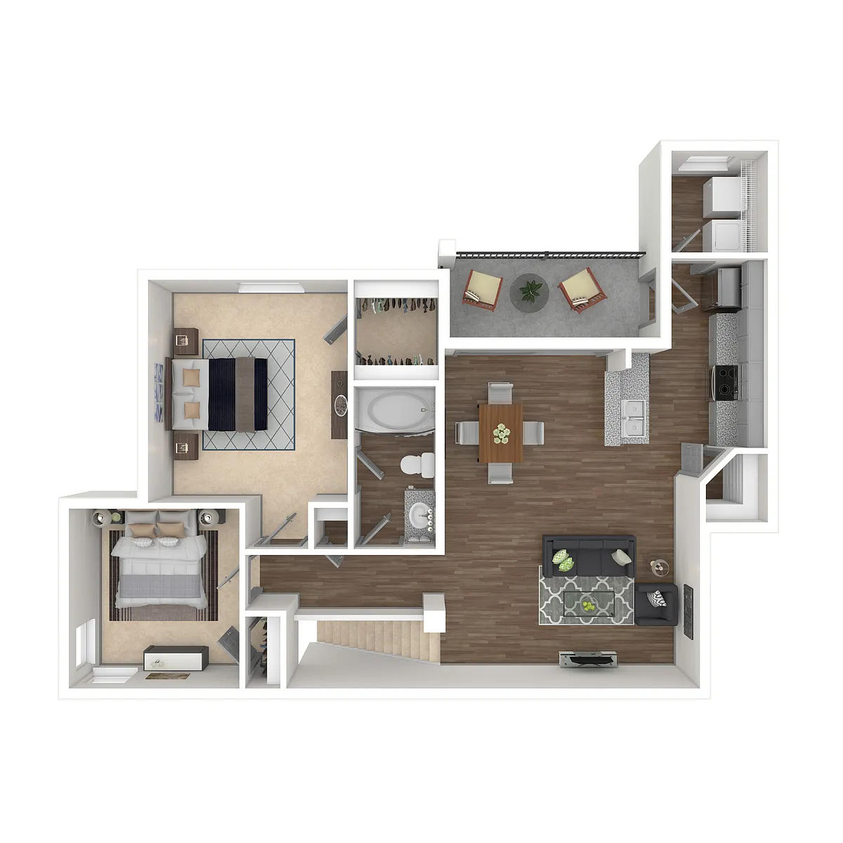 Floor plan McDermott