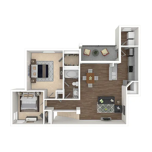 Floor plan McDermott