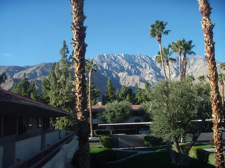 Mountain views from the property