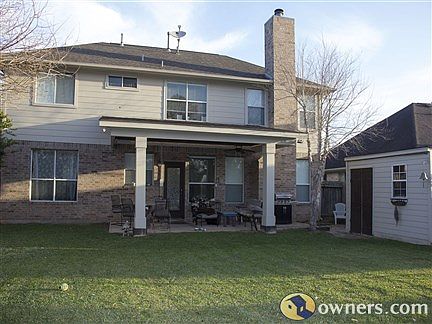 Large Covered Patio & Shed with Shelving