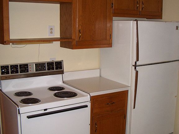 fridge and stove