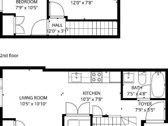 2nd image of 641 Driggs Ave Unit 3G