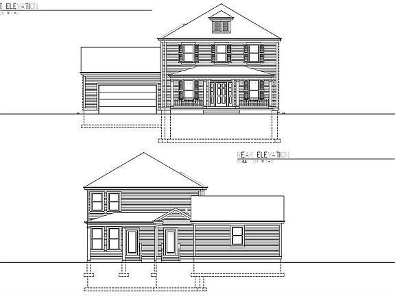 Front and Rear Elevation