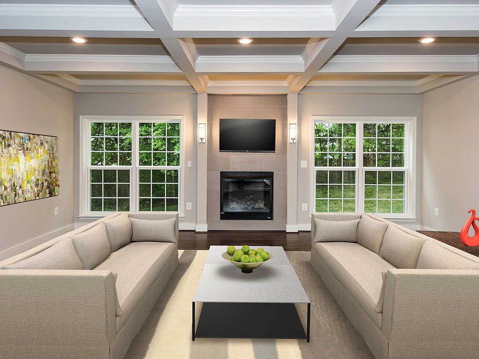 Family Room Virtually Staged