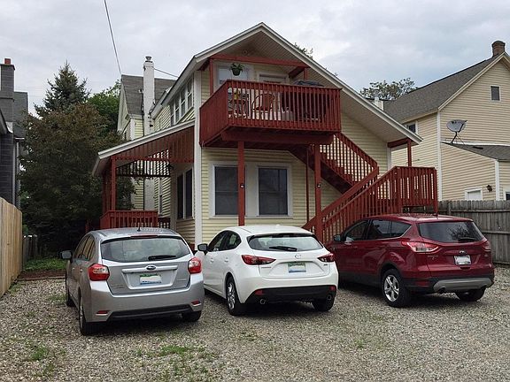 Back, upper patio, parking