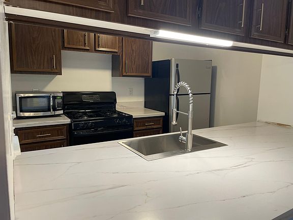 Kitchen view from living room