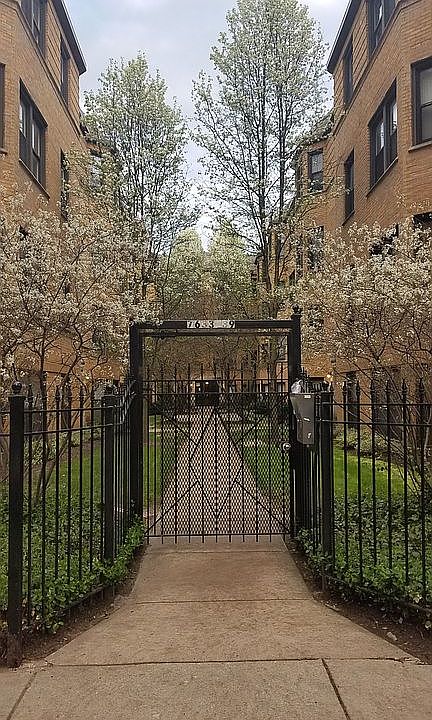 Secure, private courtyard